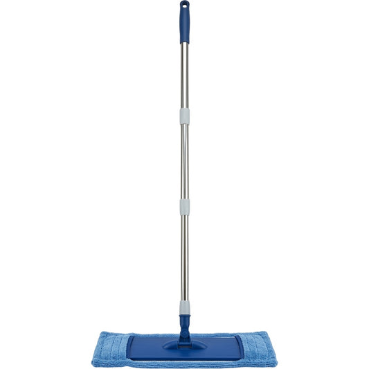 Fgbwv Flat Microfiber Mop Blue 130 cm