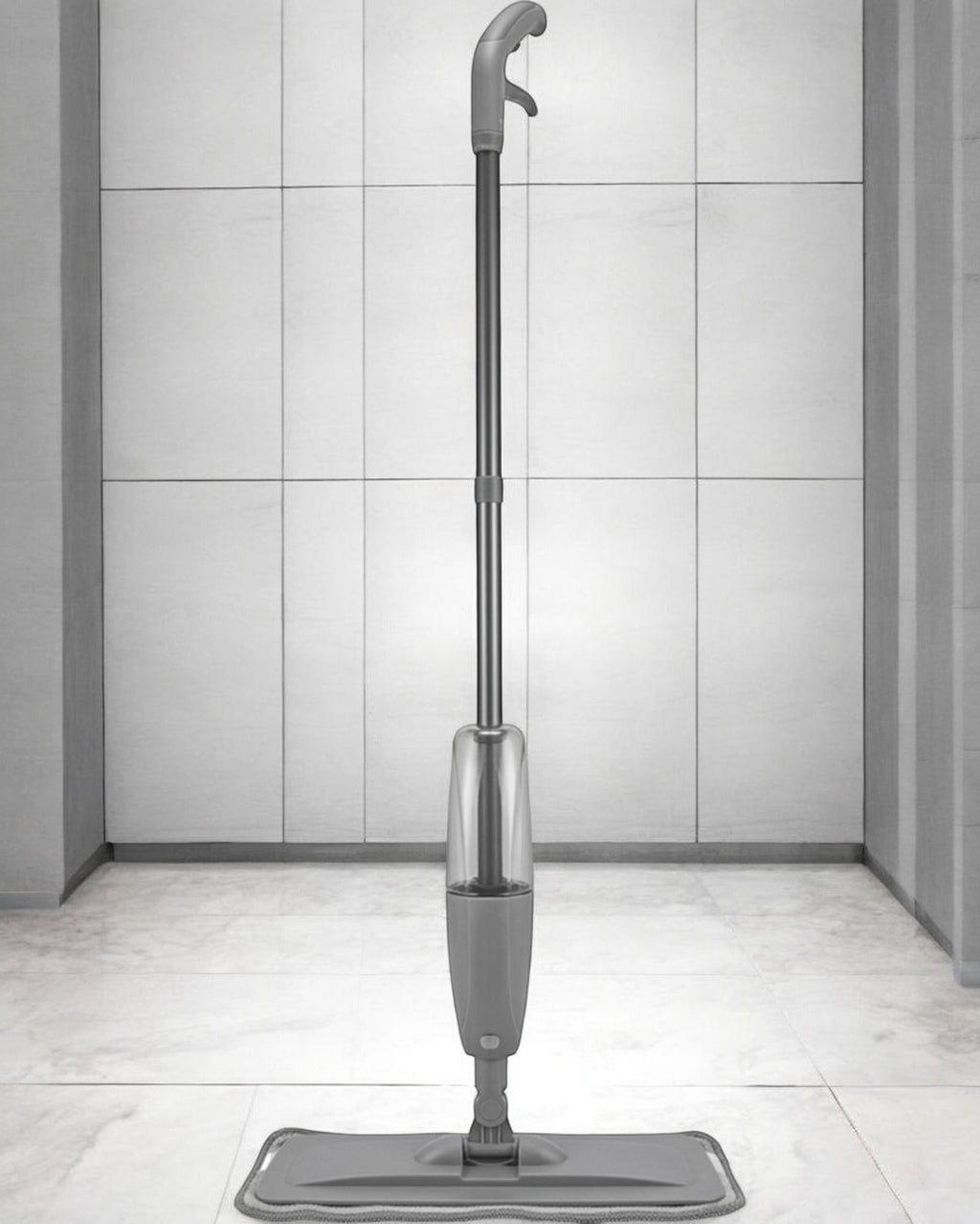 Fgbwv Microfiber Spray Mop Gray 120 cm