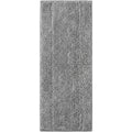 Fgbwv Microfiber Flat Mop Reusable Pads 18 in Gray