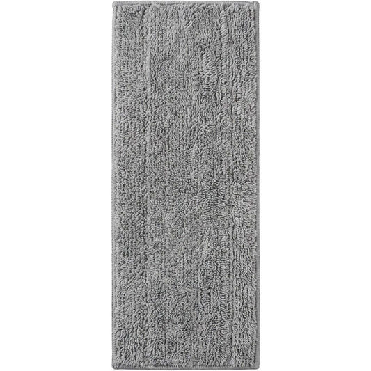 Fgbwv Microfiber Flat Mop Reusable Pads 18 in Gray