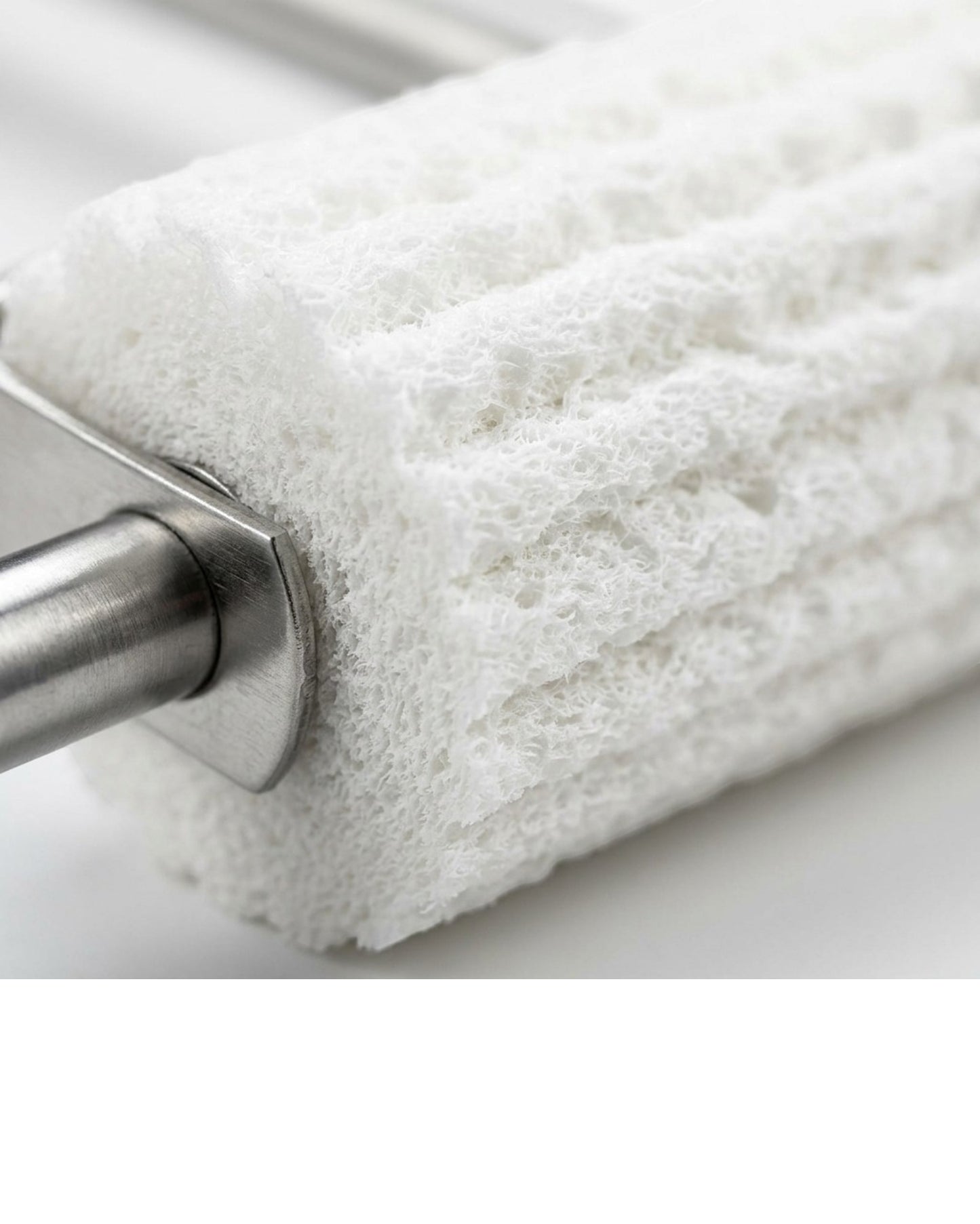 Fgbwv Sponge Mop Roller Squeeze Head 12 in White