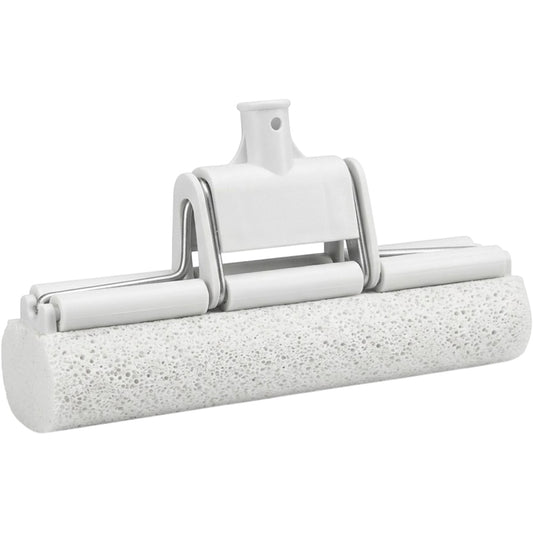Fgbwv Sponge Mop Roller Squeeze Head 12 in White